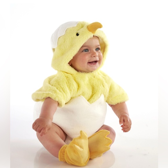 Pottery Barn Baby Egg Chick Halloween Costume  12-24 months - Picture 1 of 4